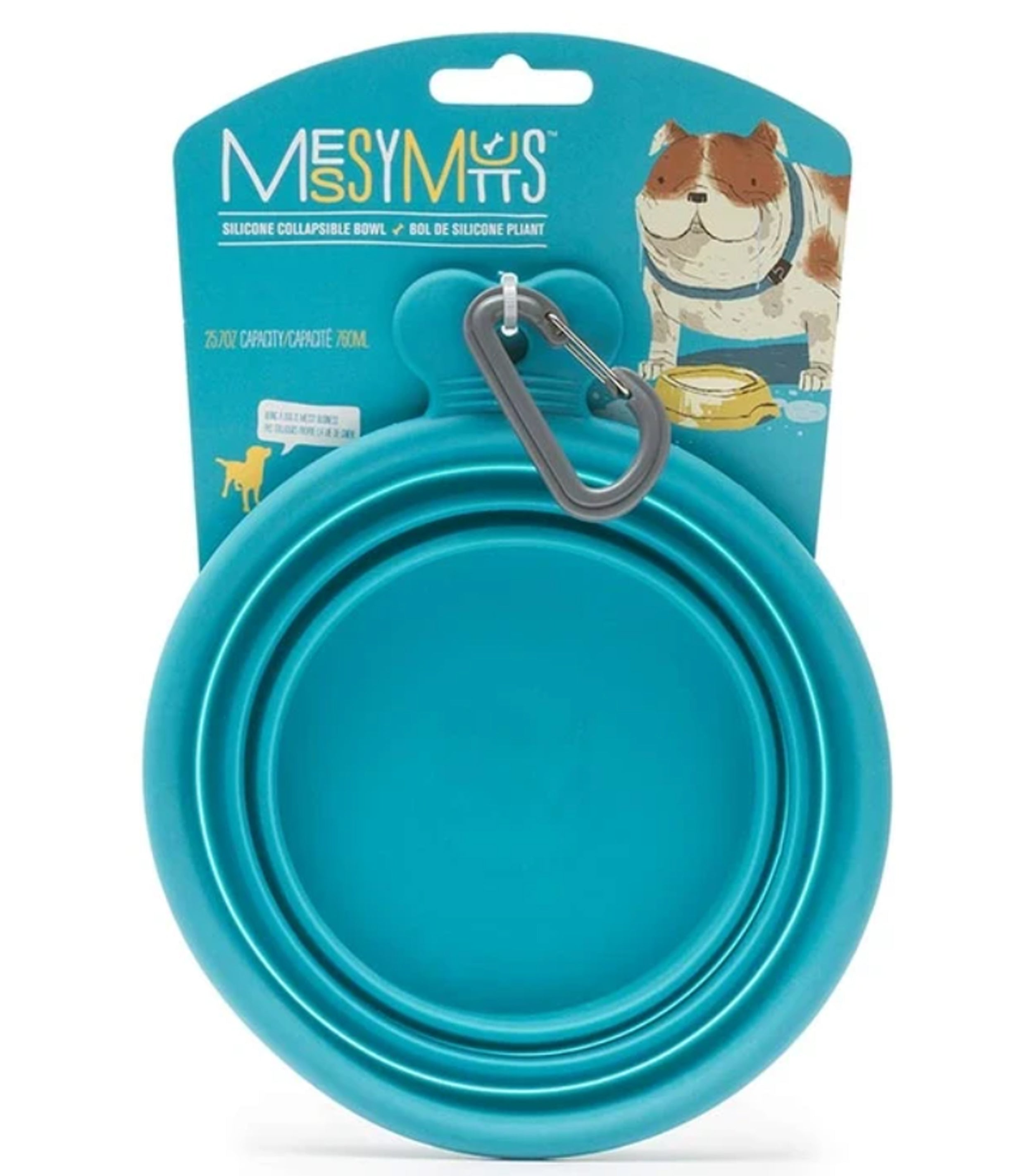 Messy Mutts Silicone Mat Blue Large