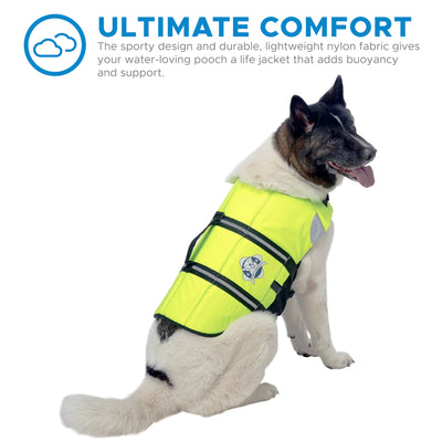 Life Jacket - Safety Neon Yellow by Paws Aboard
