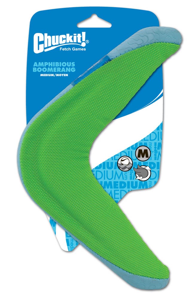 Amphibious Dog Toy Boomerang Assorted Medium