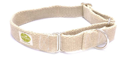 Solid Hemp Martingale Dog Collars by Earthdog