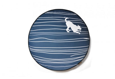 Dog on a Wire Round Dog Bed by P.L.A.Y.