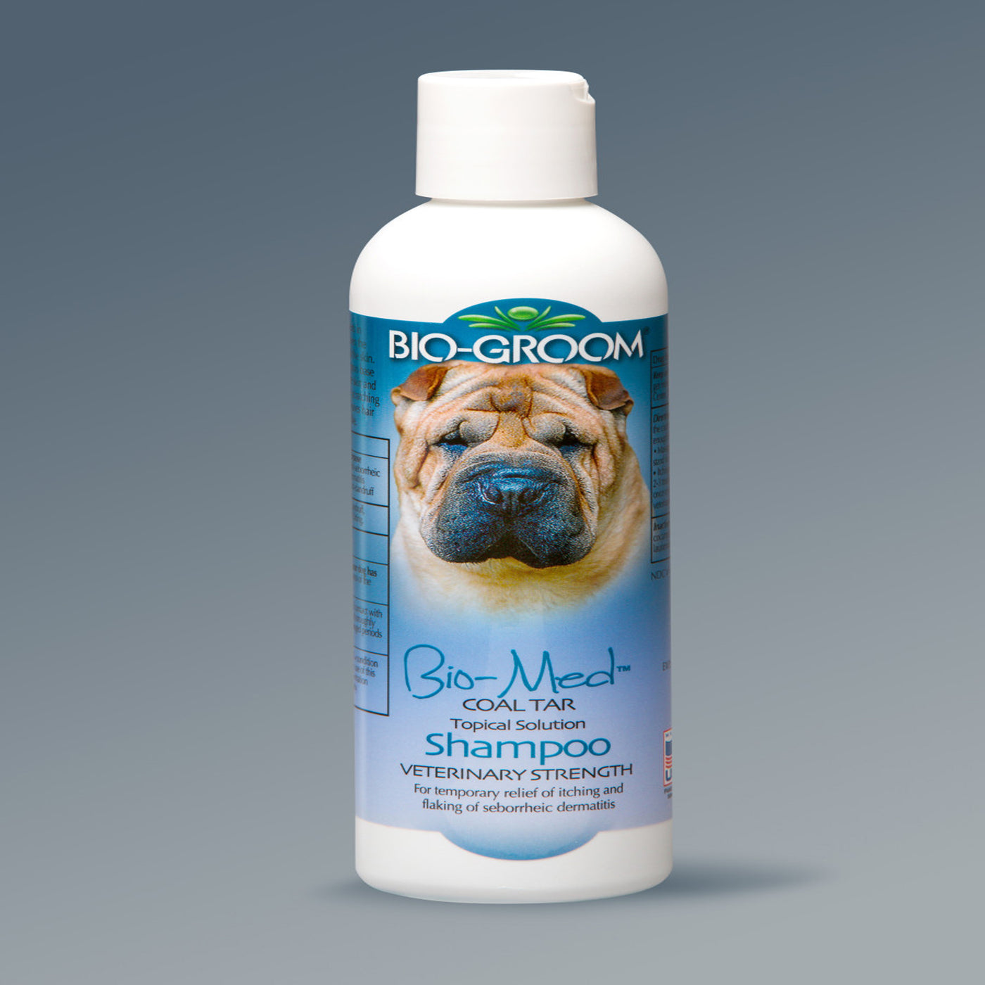 Bio Groom Bio-Med Coal Tar Shampoo Veterinary Strength 8 Oz