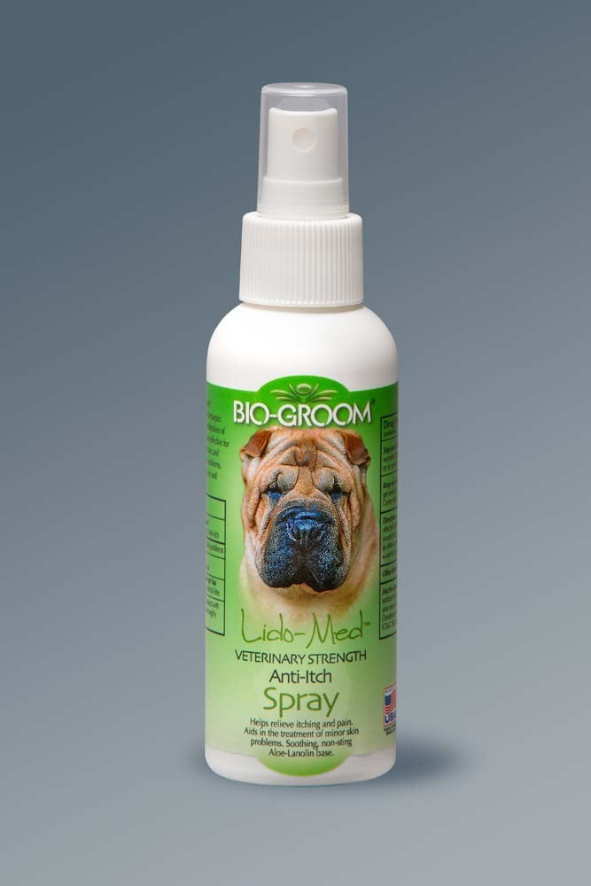 Bio-Groom Lido-Med Veterinary Strength Anti-Itch Spray 4Oz