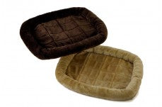 Dallas Plush Bolster Crate Mat 41 By 26 In