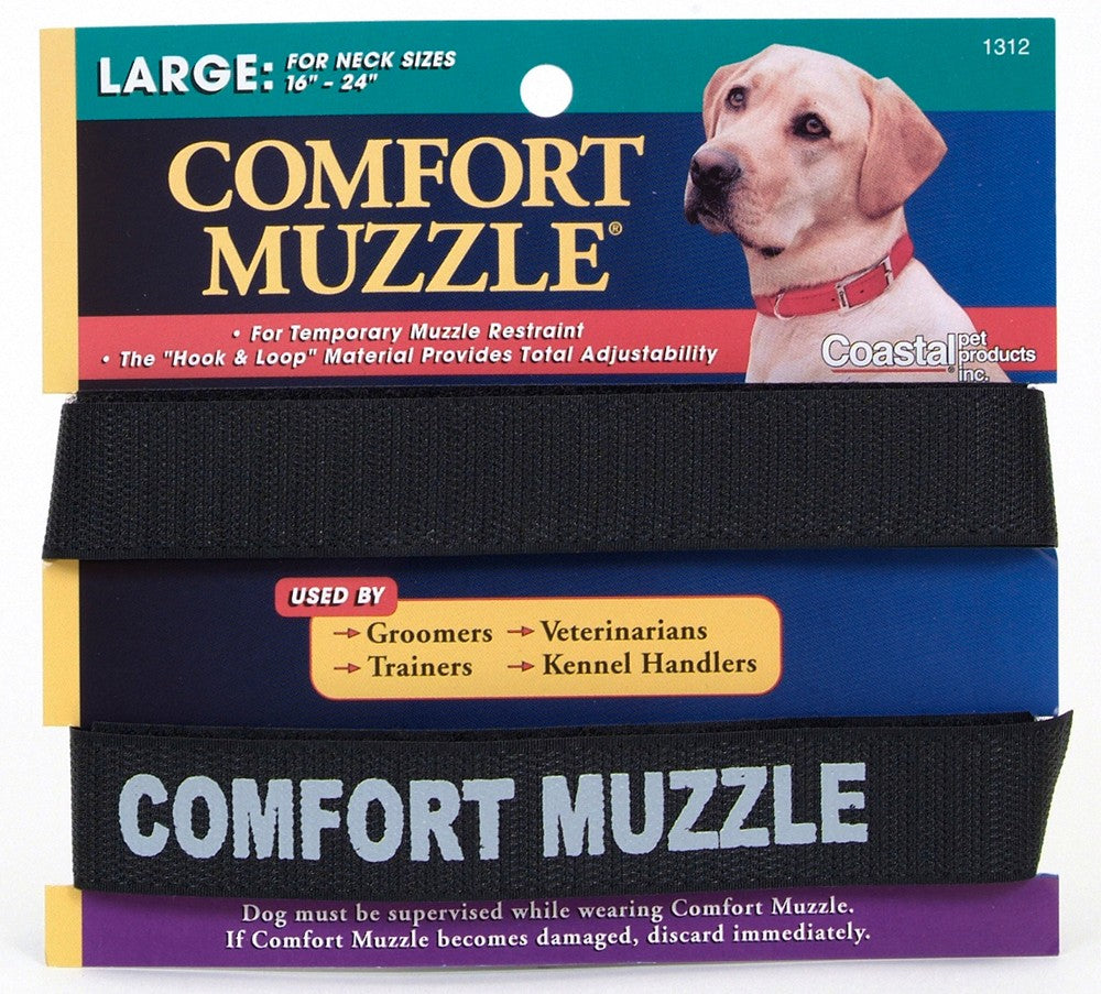 Comfort Muzzle Adjustable Muzzle For Dogs 16 In - 24 In, Large