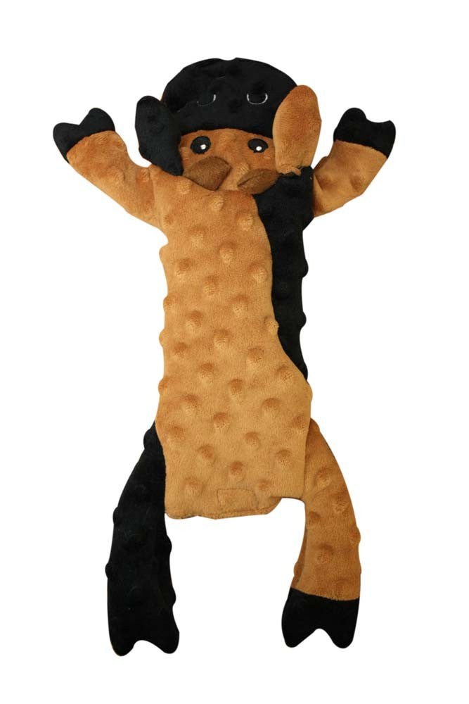 Spot Ethical Skinneeez Extreme Stuffer Dog Toy Cow 14 In