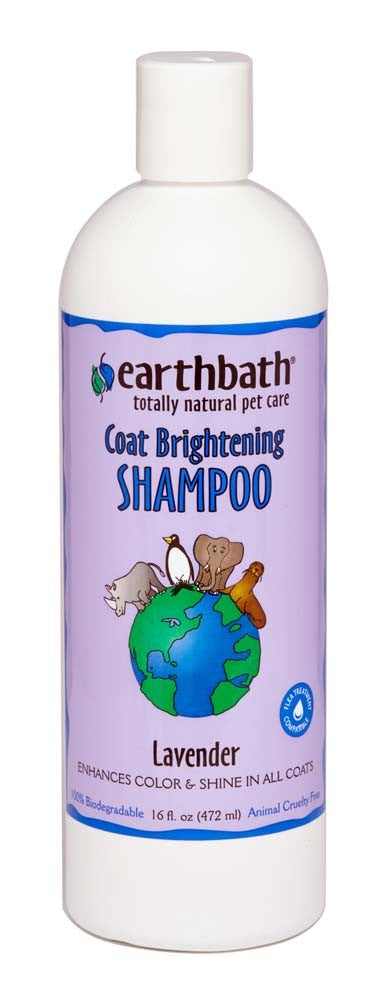 Earthbath Coat Brightening Shampoo, Lavender 16 Oz