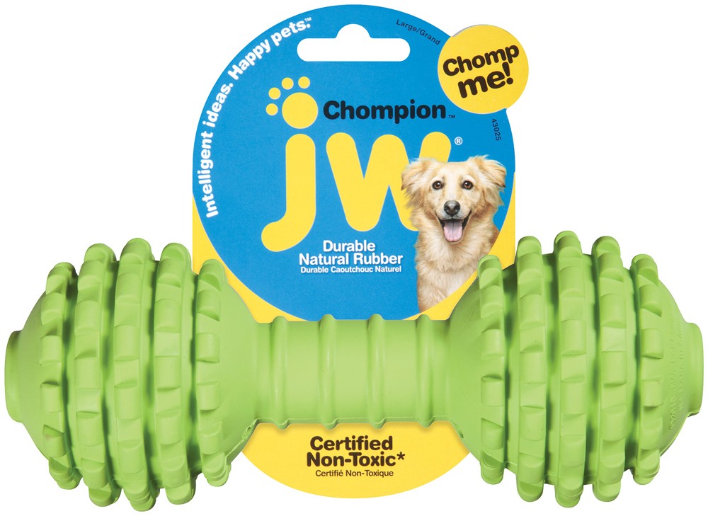 Jw Pet Chompion Heavyweight Dog Toy Assorted Large