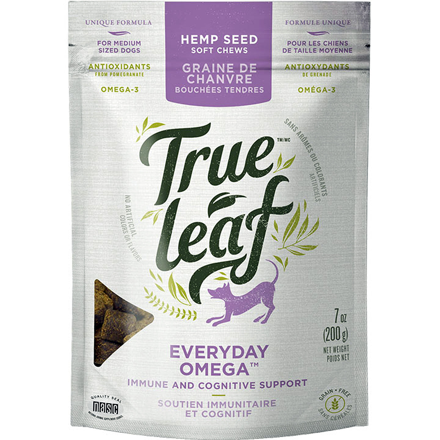 True Leaf Dog Everday Omega Chew 200G