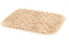 Snoozzy Quilted Kennel Dog Mat Natural Small