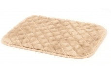 Snoozzy Quilted Kennel Dog Mat Natural Large