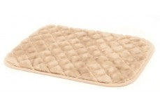 Snoozzy Quilted Kennel Dog Mat Natural Extra Large