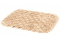 Snoozzy Quilted Kennel Dog Mat Natural Giant