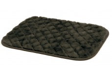 Snoozzy Quilted Kennel Dog Mat Brown Medium