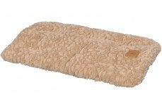 Snoozzy Cozy Comforter Kennel Dog Mat Natural Small