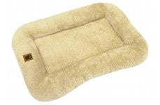 Snoozzy Low Bumper Kennel Dog Mat Natural Extra Small