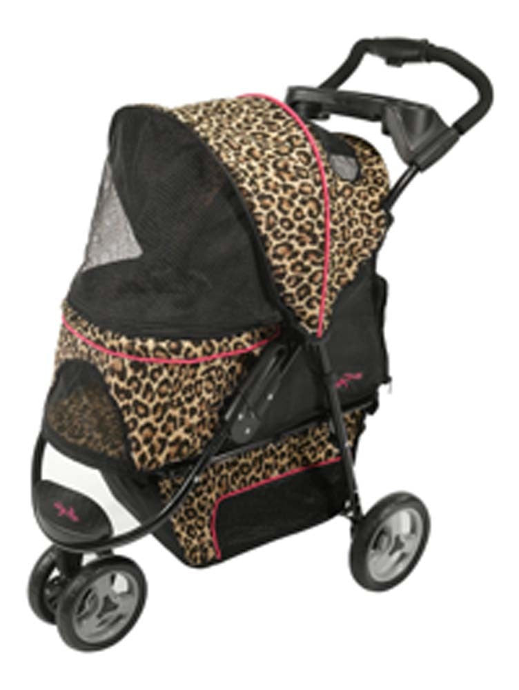 Gen7Pets Promenade Pet Stroller Cheetah One Size, 40 In