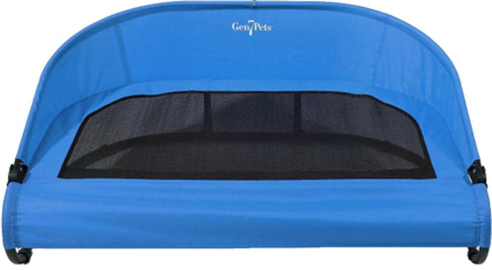 Gen7Pets Cool-Air Cot Dog Bed Trailblazer Blue Large