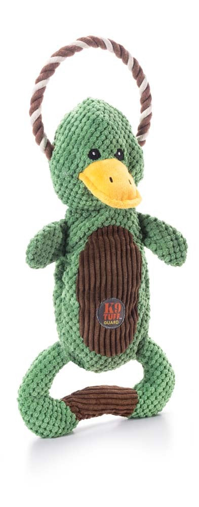 Charming Pet Products Scrunch Bunch Dog Toy Duck Green, Brown One Size, 4.5 In X 7 In X 17 In