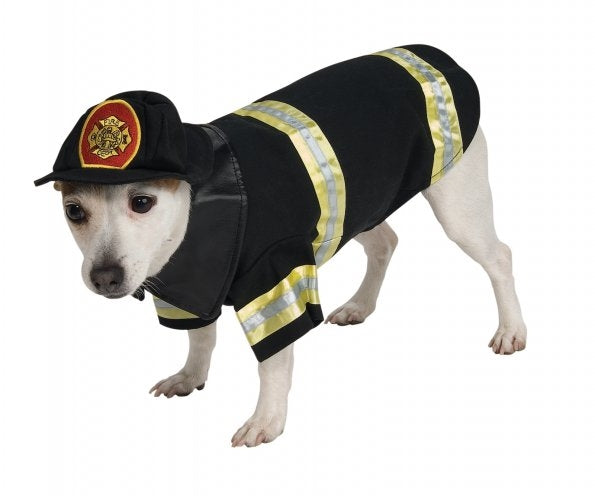Rubies Fire Fighter Pet Costume S