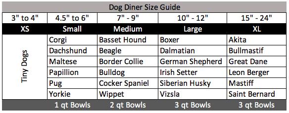 Bone Raised Single Dog Diner by Pets Stop