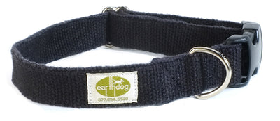 Solid Hemp Adjustable Dog Collars by Earthdog