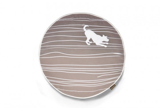 Dog on a Wire Round Dog Bed by P.L.A.Y.