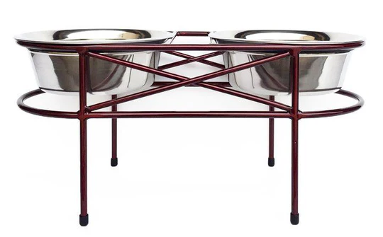 MESH RAISED DOUBLE DOG DINER BY PETS STOP - Image 2