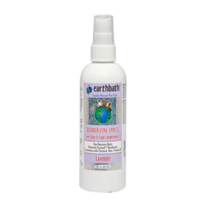 EARTHBATH 3-In-1 DEODERIZING SPRITZ FOR DOGS, LAVENDER 8 Oz